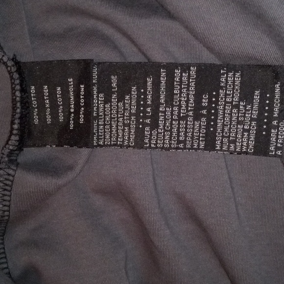 Harley-Davidson Gray Long Sleeve Small Logo Tee Mens XL - Picture 8 of 9